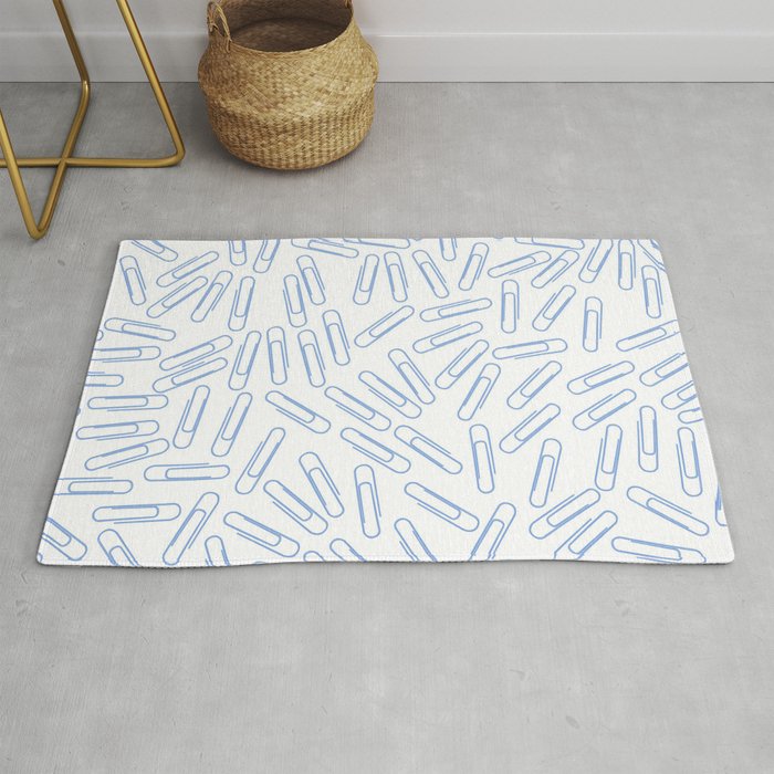 Paper Clips Rug