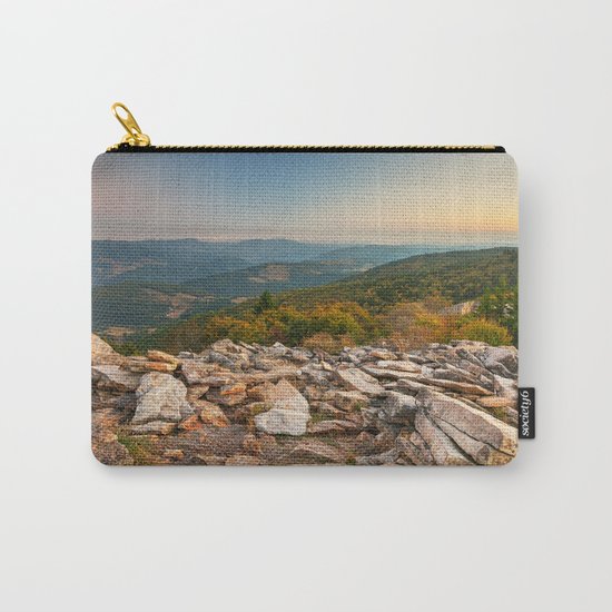Spruce Knob Mountain Sunset Carry-All Pouch