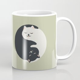 Hidden cat 26 yin yang hug Coffee Mug