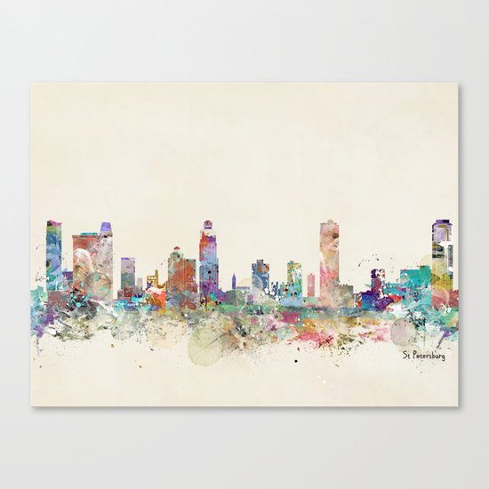 st petersburg florida Canvas Print