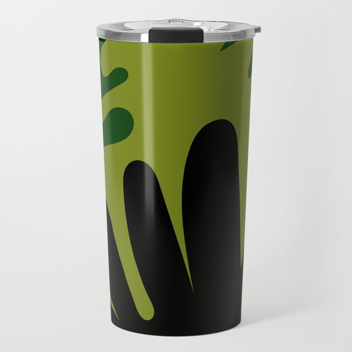 3  Matisse Cut Outs Inspired 220602 Abstract Shapes Organic Valourine Original Travel Mug