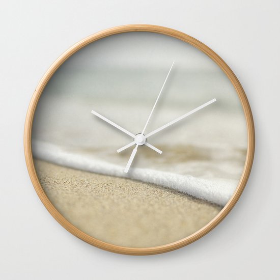 Sand and Surf Wall Clock
