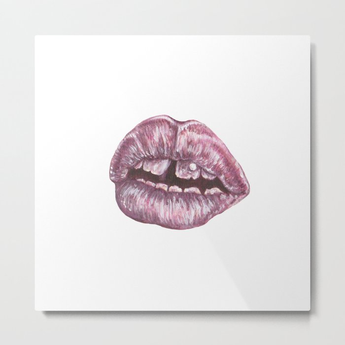 Lips.1 Metal Print