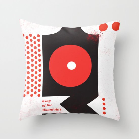 King of the Mountains, Abstract 1 Throw Pillow
