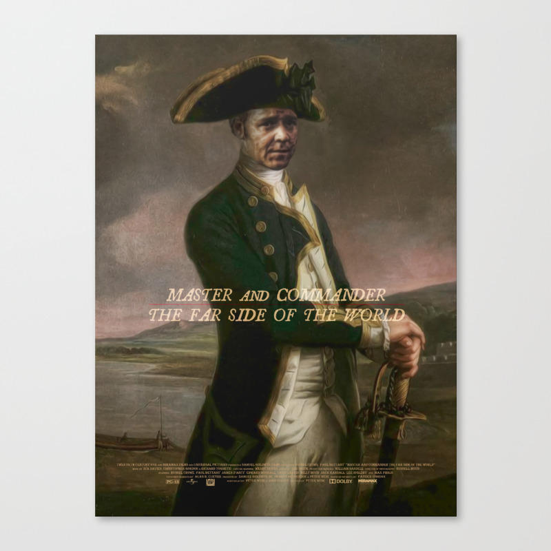 Master And Commander The Far Side Of The World Alternative Poster Canvas Print By Dakotarandallartshop Society6