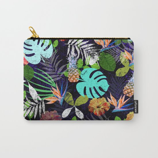 Tropical garden at night Carry-All Pouch