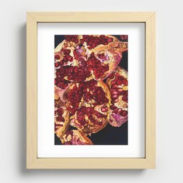 Pomegranate Recessed Framed Print