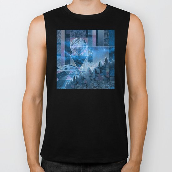 night forest 2 Biker Tank