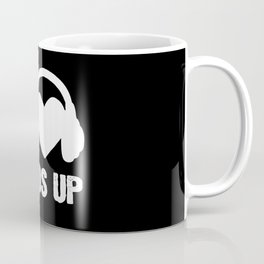 I Love Hands Up Music Festival Techno Party Gift Coffee Mug