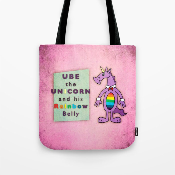 Ube the Unicorn Tote Bag