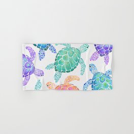 Sea Turtle - Colour Hand & Bath Towel