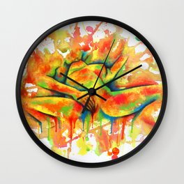 Colorful Climax Wall Clock