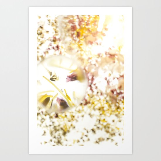 Botanical Blueprints Art Print
