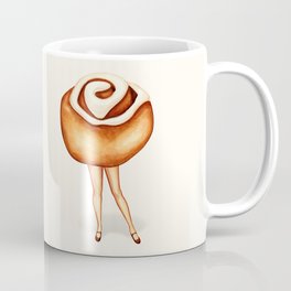 Cinnamon Roll Pin-Up  Coffee Mug
