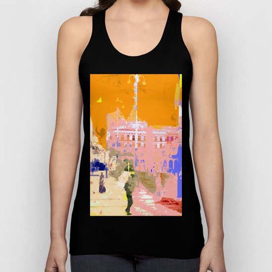 Town Hall Square Unisex Tank Top
