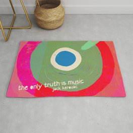 Music - the only truth Rug