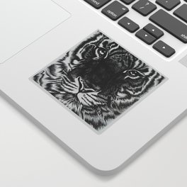 Tiger-Face Sticker