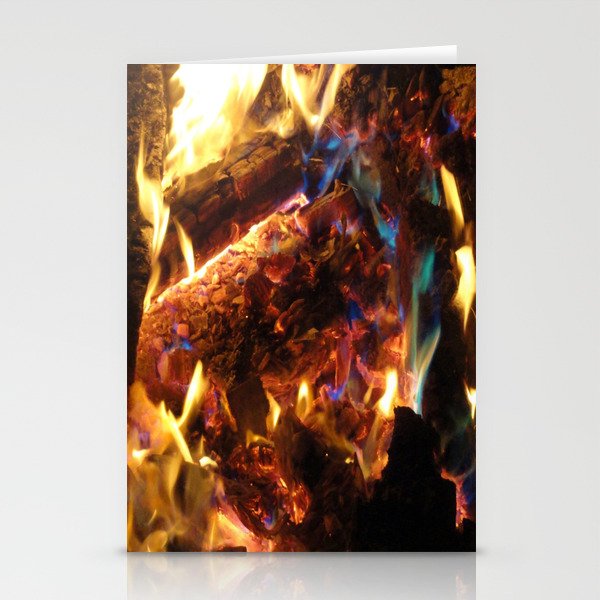 Colorful FirE Stationery Cards