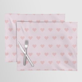 Valentines day pattern Placemat