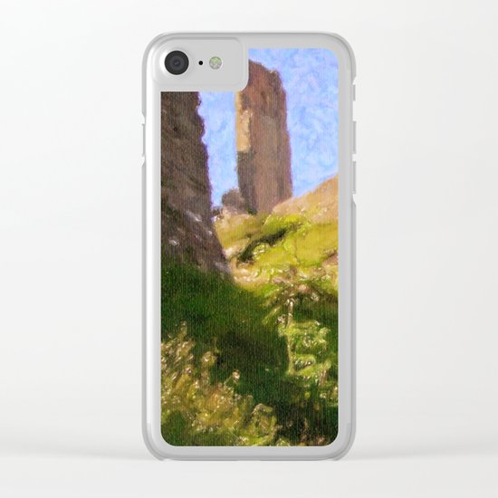 Corfe Castle Clear iPhone Case