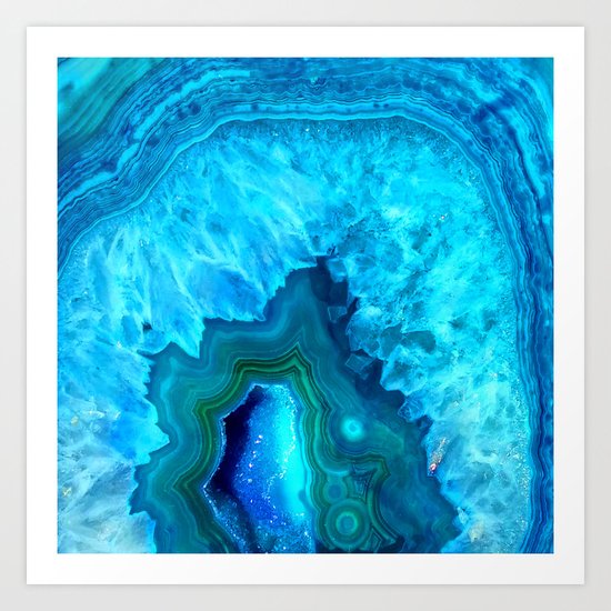 Crystal beauty Art Print