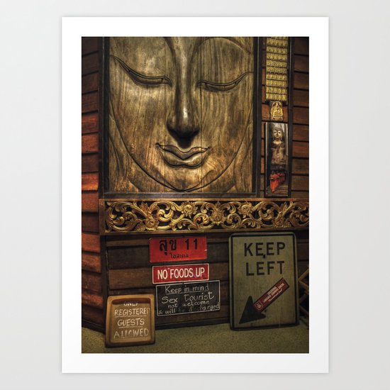 Buddha - Bangkok - Thailand Art Print