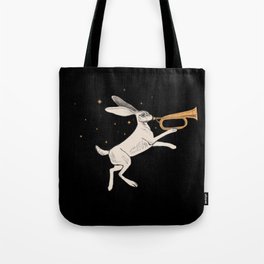 Marching Hare Tote Bag