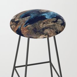 Carrion Crows of the battlefield Bar Stool