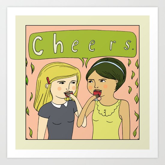 Cheers Art Print
