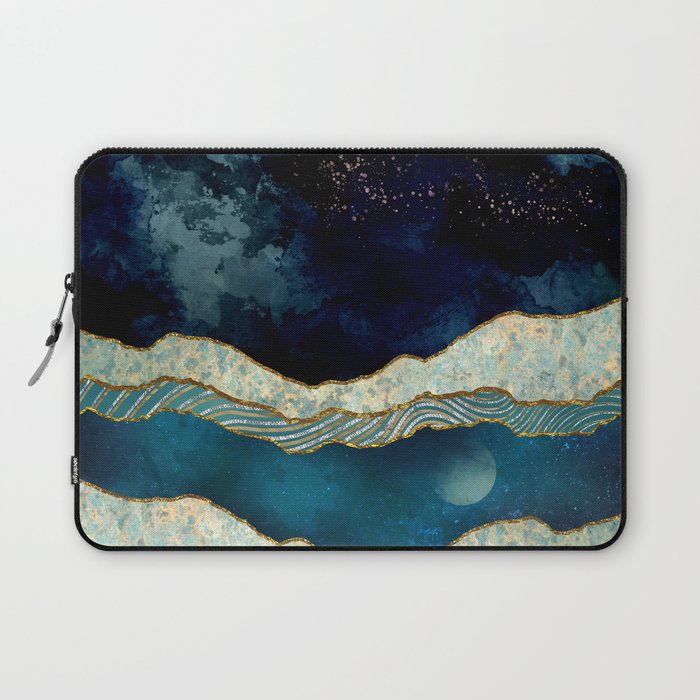 Indigo Sky Laptop Sleeve by SpaceFrogDesigns Society6