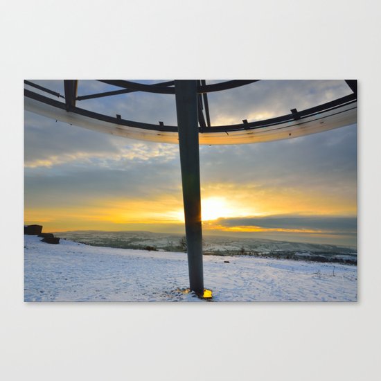 The Halo Panopticon Canvas Print