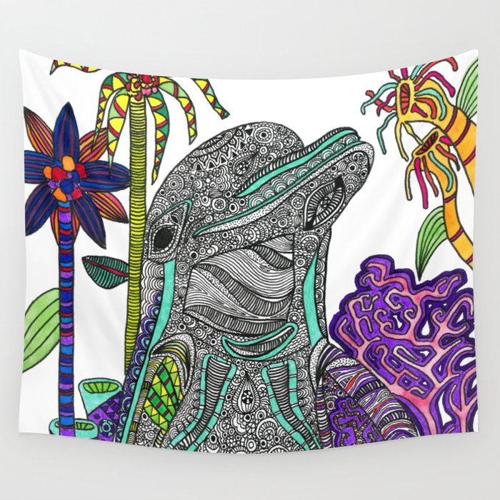 Dolphin Wall Tapestry