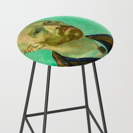 Self-Portrait Dedicated to Paul Gauguin, 1888 by Vincent van Gogh Bar Stool