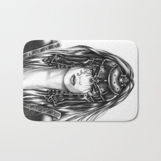 She Warrior Bath Mat