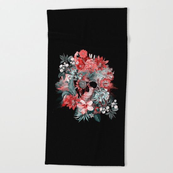Skull Beach Towel