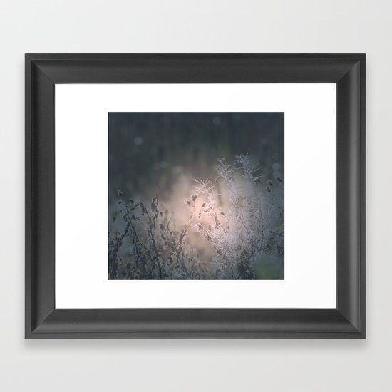 The light of the moon Framed Art Print