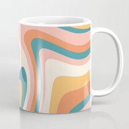 Abstract Wavy Stripes LXIII Coffee Mug