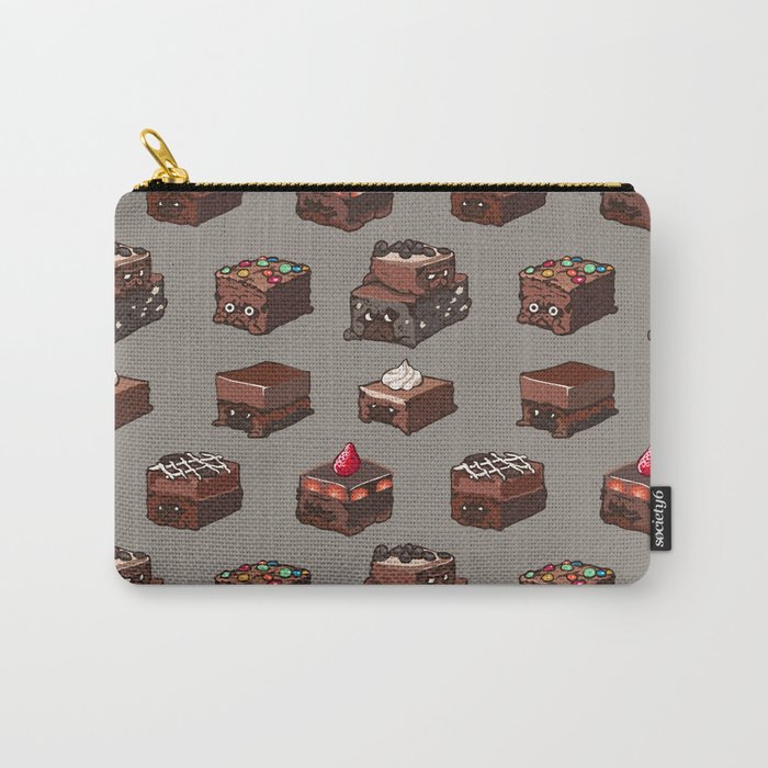 Pug Brownies Carry-All Pouch