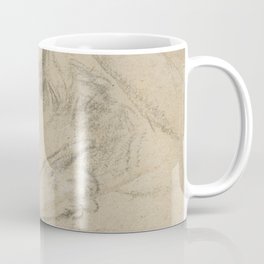 Samuel Drummond - Boy With Hand On His Head And Profile Of Old Man (n.d.) Coffee Mug
