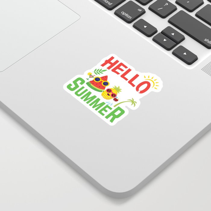 Hello Summer Sticker