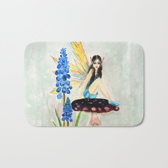 My childhood fantasy. colored Bath Mat