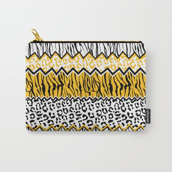 wild stripes pattern Carry-All Pouch