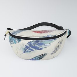 Feathers pattern Fanny Pack