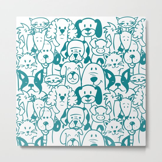 animals Metal Print
