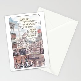 Daily Activities Stationery Cards