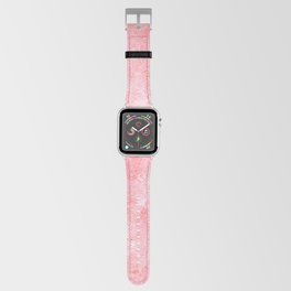 Bright Coral Spongework Apple Watch Band
