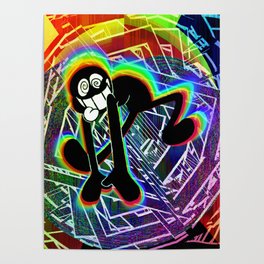 Game & Watch: Rainbow Manny Poster