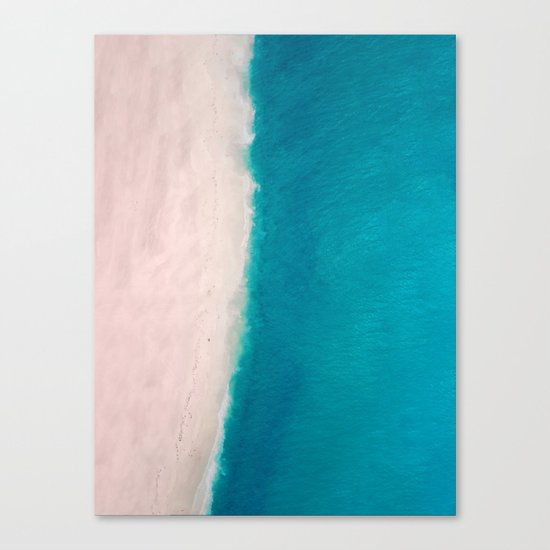 Beach + Sea Canvas Print