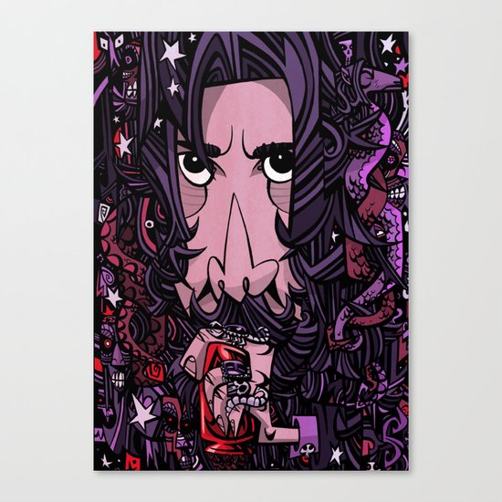 Alan Moore Canvas Print