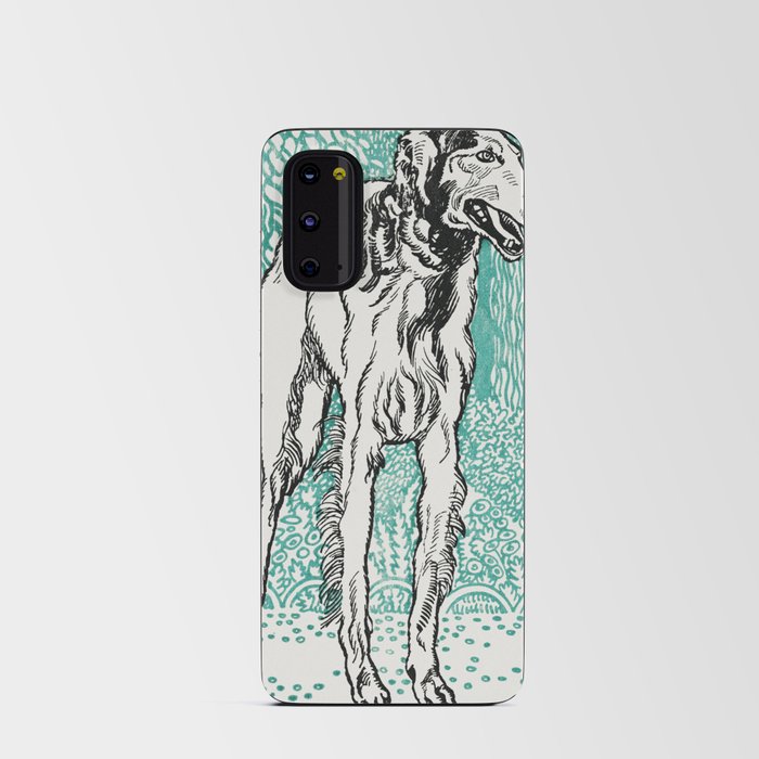 Greyhound by moriz jung Android Card Case